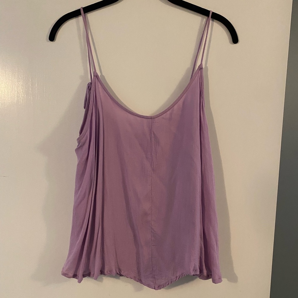 Free People Intimacy Purple Tank
